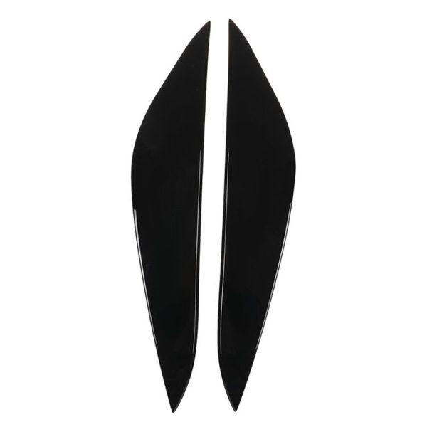 Car Smooth Surface Headlight Eyebrow for Tesla Model 3 (Black) - Image 3