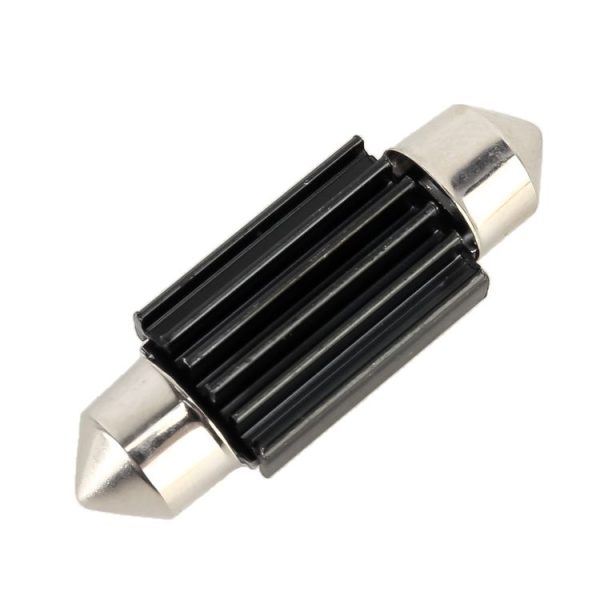 2 PCS 36mm DC12V / 2.5W / 6000K / 170LM 6LEDs SMD-3030 Car Reading Lamp Dome Light - Image 3