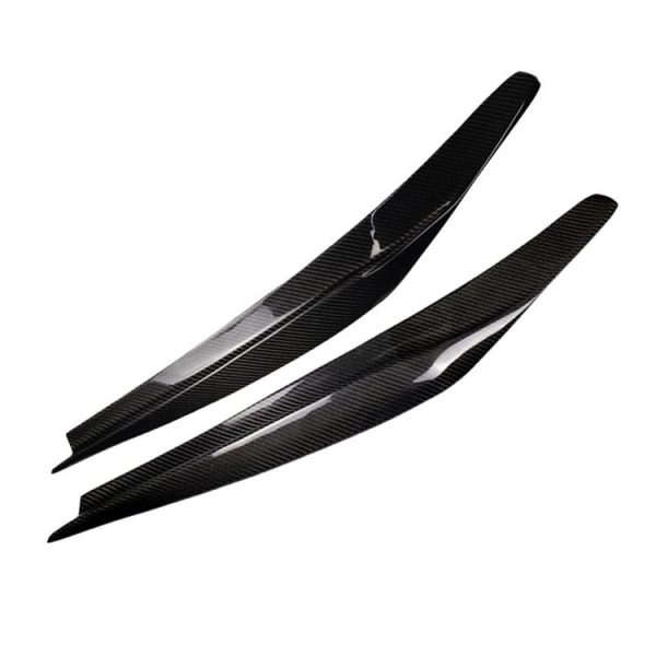 Carbon Fiber Car Mould Pressing Lamp Eyebrow Decorative Sticker for Ford Fiesta 2013-2016 - Image 3