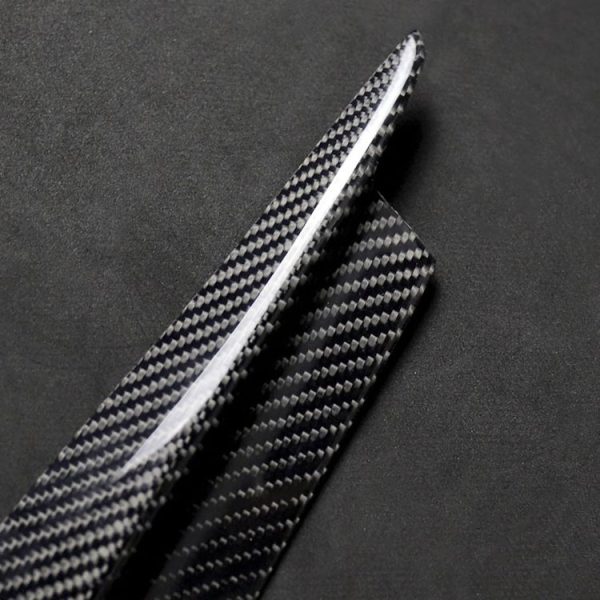 Carbon Fiber Car Mould Pressing Lamp Eyebrow Decorative Sticker for Ford Fiesta 2013-2016 - Image 4
