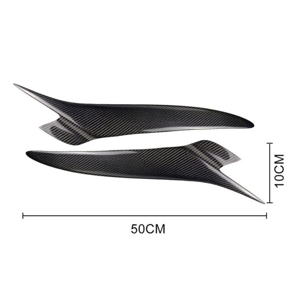 Carbon Fiber Car Mould Pressing Lamp Eyebrow Decorative Sticker for Mazda RX8 2004-2008 - Image 3