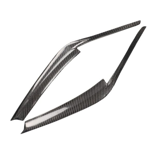 Carbon Fiber Car Mould Pressing Lamp Eyebrow Decorative Sticker for 2018-2019 Toyota Camry - Image 2