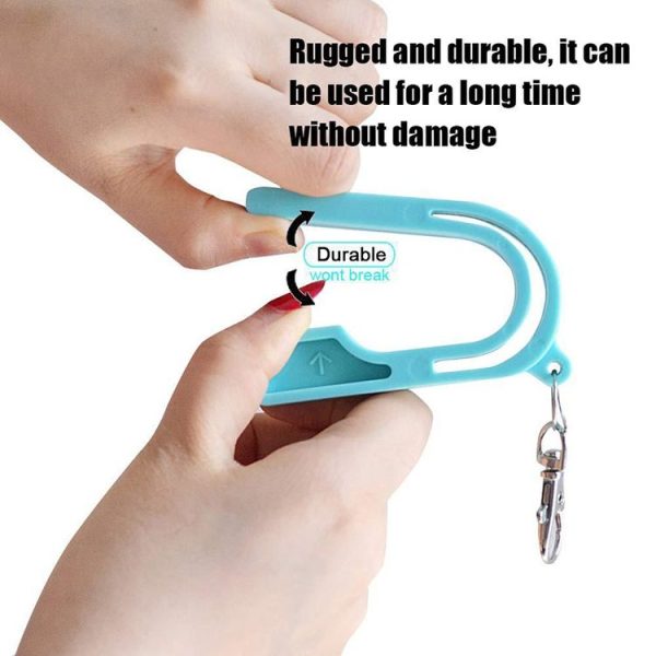 2 PCS Car Seat Key Safety Seat Unlocking Portable Unlock Child Safety Belt Accessories (Baby Blue) - Image 4
