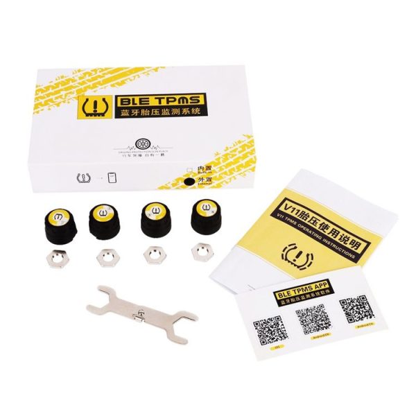 Bluetooth 4.0 TPMS Car External Tire Pressure Monitoring Pressure Detection System - Image 6