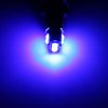 2 PCS T10 / W5W / 168 DC12-24V / 1.8W / 6000K / 140LM Car Clearance Light 4LEDs SMD-3030 Lamp Beads with Decoding & Constant Current (Blue Light) - Image 5