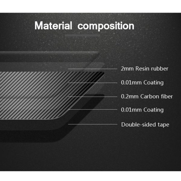 3 in 1 Car Carbon Fiber Tricolor Steering Wheel Button Decorative Sticker for BMW 3 Series E90 2005-2012, Left and Right Drive Universal - Image 6