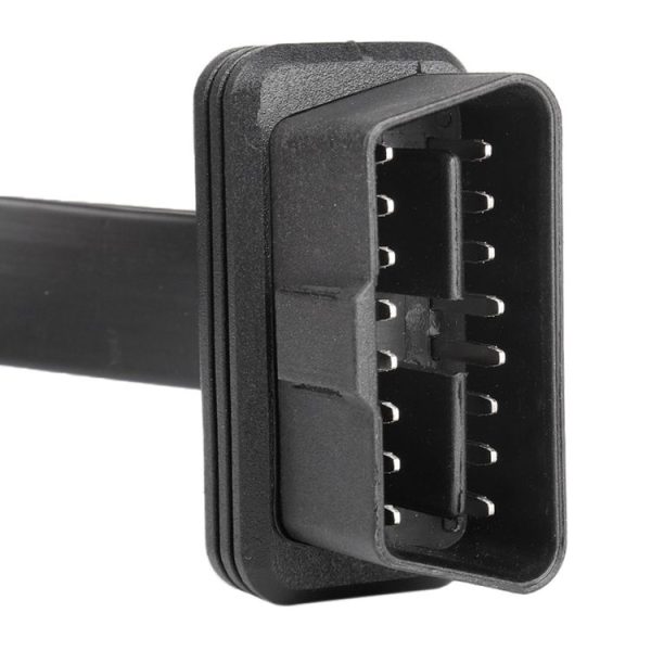2 in 1 16PIN Car Straight Head OBD Diagnostic Extended Cable OBD2 Cable - Image 3