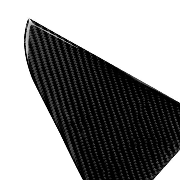 Car Carbon Fiber Rear Triangle Glass Decorative Sticker for Chevrolet Cruze 2009-2015, Left and Right Drive Universal - Image 3