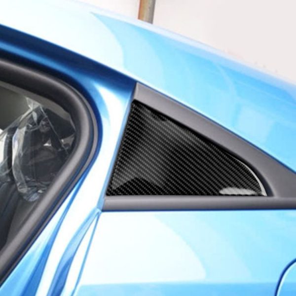 Car Carbon Fiber Rear Triangle Glass Decorative Sticker for Chevrolet Cruze 2009-2015, Left and Right Drive Universal - Image 8