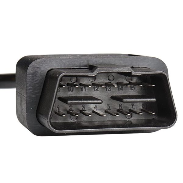 16PIN Male OBD Cable Opening Line OBD 2 Extension Cable for Car Diagnostic Scanner, Cable Length: 100cm - Image 4