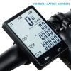 2.8 inch English Wireless Waterproof Cycle Computer LCD Odometer Speedometer - Image 14