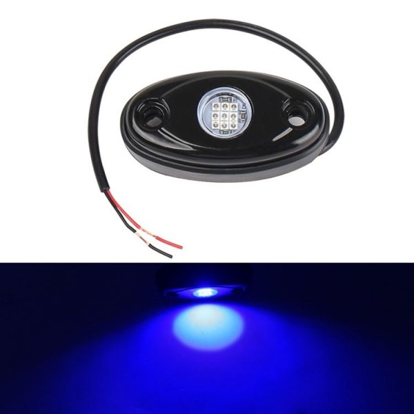 Universal Car Chassis Atmosphere Lights Decorative Lamp Deck Light (Blue Light)