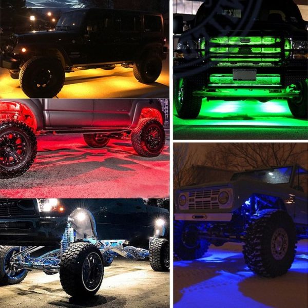 Universal Car Chassis Atmosphere Lights Decorative Lamp Deck Light (Blue Light) - Image 9