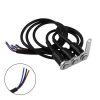Motorcycle Switch Handlebar Adjustable Mount Waterproof Switches 3 Buttons for Headlight Horn Turn Signle with LED - Image 4