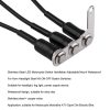 Motorcycle Switch Handlebar Adjustable Mount Waterproof Switches 3 Buttons for Headlight Horn Turn Signle with LED - Image 5