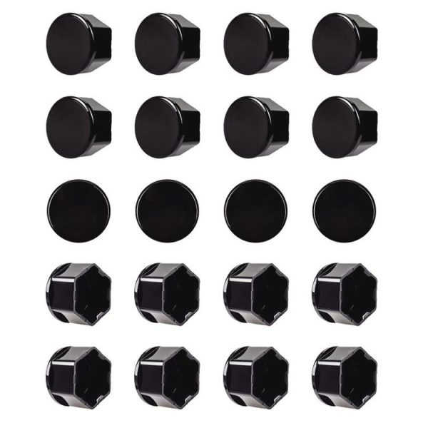 Wheel Drive Hub Adaptor Car Wheel Nut Screw Cap Protection Cover for Tesla Model 3 - Image 2