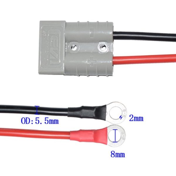 50A SMH Anderson Plug to O Shape Terminal Booster Cable, Length: 1m - Image 4