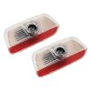 2 PCS Car Door Logo Light Brand Shadow Lights Courtesy Lamp for Porsche Cayenne 2018-2020 - Image 2