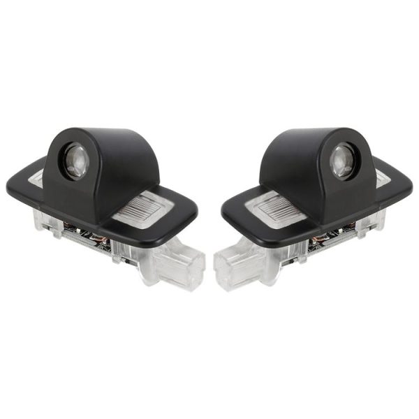 2 PCS Car Door Logo Light Brand Shadow Lights Courtesy Lamp for Porsche Panamera 2018-2020 - Image 2