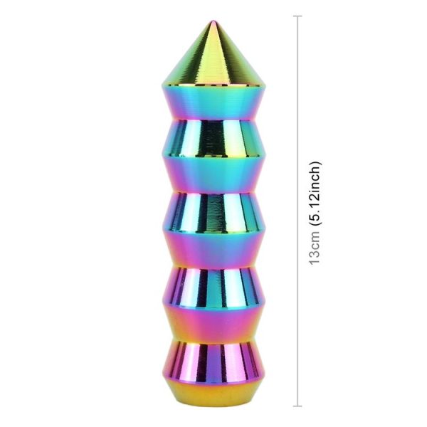 Universal Car Colorful Long Cone Shape Gear Head Gear Shift Knob - Image 3