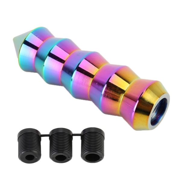 Universal Car Colorful Long Cone Shape Gear Head Gear Shift Knob - Image 4