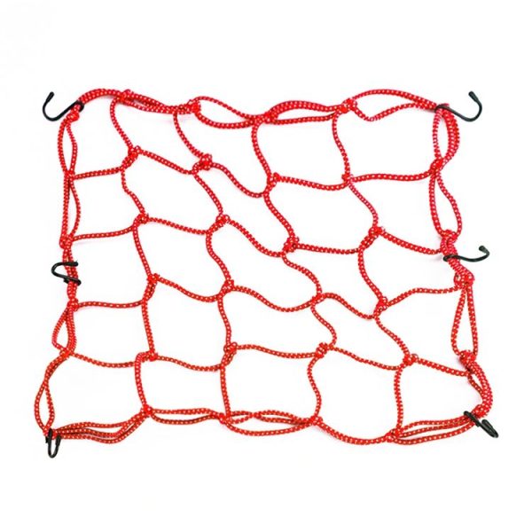 Motorcycle Reflective Helmet Net Fuel Tank Fix Net, Size: 30 x 30cm (Red) - Image 2