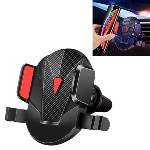 Car Air Outlet Mobile Phone Holder Bracket (Red)