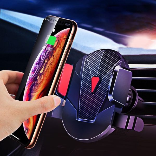 Car Air Outlet + Dashboard Mobile Phone Holder Bracket (Red) - Image 13