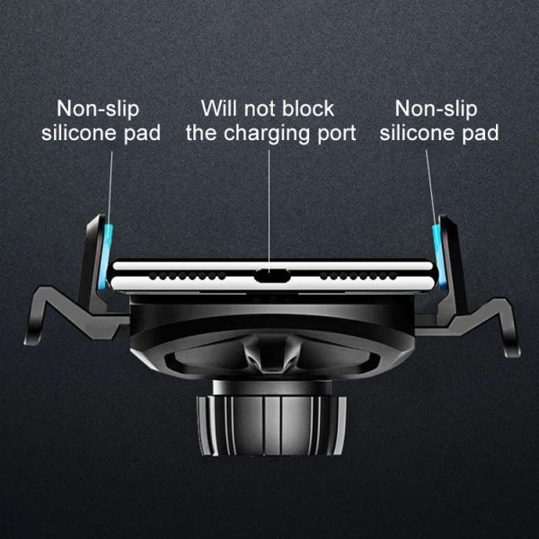 Car Air Outlet + Dashboard Mobile Phone Holder Bracket (Red) - Image 7