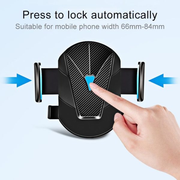 Car Air Outlet + Dashboard Mobile Phone Holder Bracket (Red) - Image 8