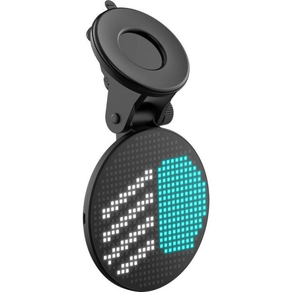 EM01 Car Bluetooth Intelligent LED Expression Sticker Emoticons APP Manual Control - Image 2