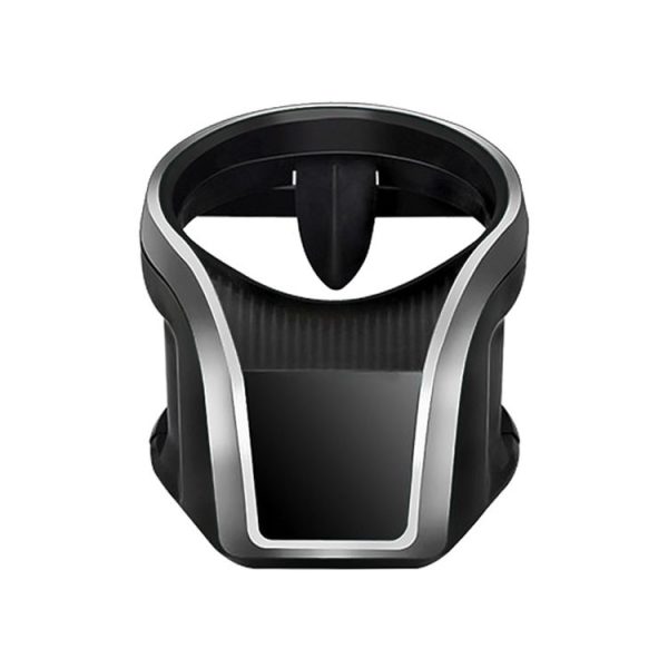 2 in 1 Car Air Outlet Magnetic Mount Beverage Cup Stand Phone Holder (Silver) - Image 3