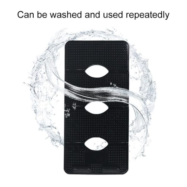 Multifunctional Car High Temperature Resistant Folding Stand Anti-Slip Pad Phone Shelf - Image 3