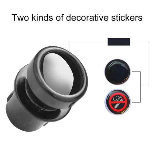 2 PCS / Set Car Cigarette Lighter Dust Cover Plug - Image 4