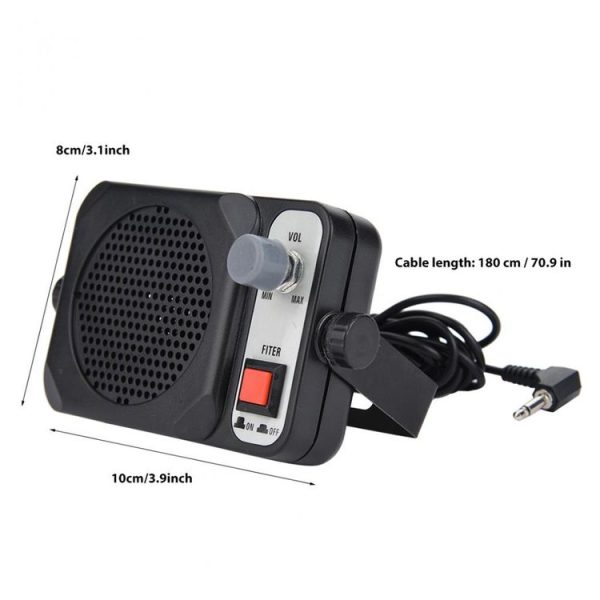 TS-650 Car External Speakers Radio Car Horn Speakers - Image 2