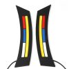 Car Wheel Eyebrow Light Anti-collision Lamp Silicone Warning Light Turn Signal Light - Image 2