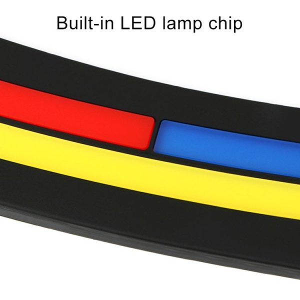 Car Wheel Eyebrow Light Anti-collision Lamp Silicone Warning Light Turn Signal Light - Image 3