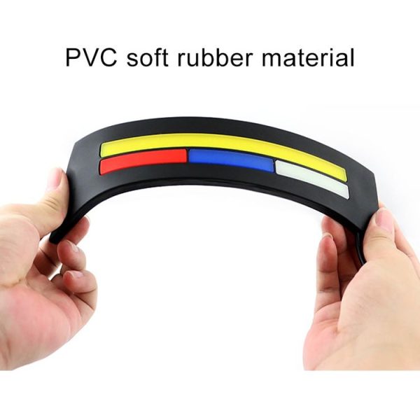 Car Wheel Eyebrow Light Anti-collision Lamp Silicone Warning Light Turn Signal Light - Image 4