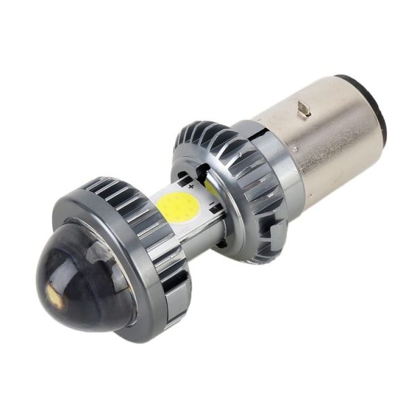 BA20D DC9-18V / 4.7W (H)2.2W (L) / 6000K / 500LM Motorcycle LED Headlight with COB Lamp Beads - Image 2