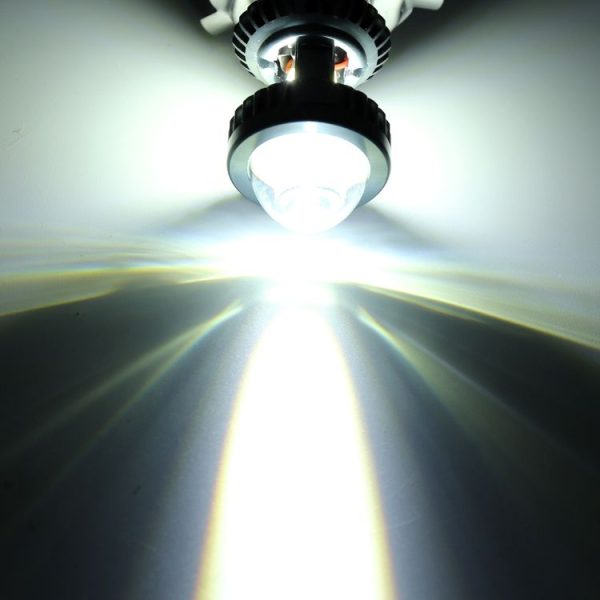 BA20D DC9-18V / 4.7W (H)2.2W (L) / 6000K / 500LM Motorcycle LED Headlight with COB Lamp Beads - Image 7