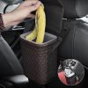 Car Back Seat Hook Garbage Can Car Storage Box (Beige) - Image 10
