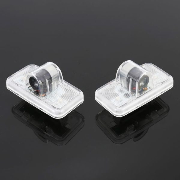 2 PCS LED Car Door Welcome Logo Car Brand 3D Shadow Lights for Nissan Murano 2011-2013 - Image 2
