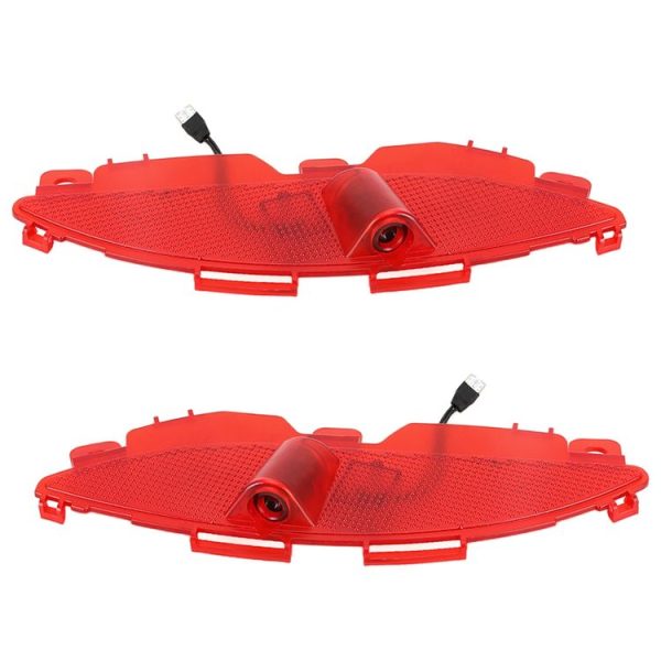 2 PCS DC12V 2W Car Door Logo Light Brand Shadow Lights Courtesy Lamp for Hyundai New SantaFe 2013-2015 - Image 2