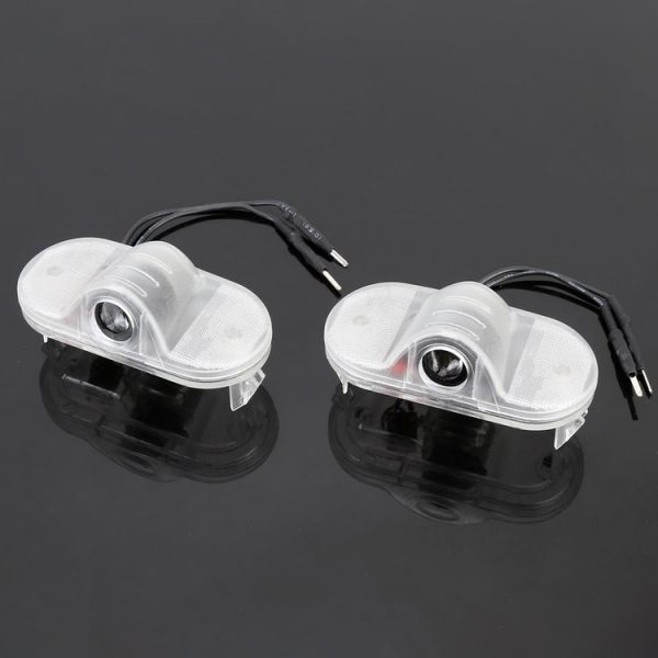 2 PCS DC12V 2W Car Door Logo Light Brand Shadow Lights Courtesy Lamp for Jaguar XJL 2004 / XKL - Image 2