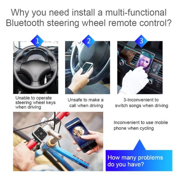 BT009 Car Bluetooth Hands-Free Controller - Image 7