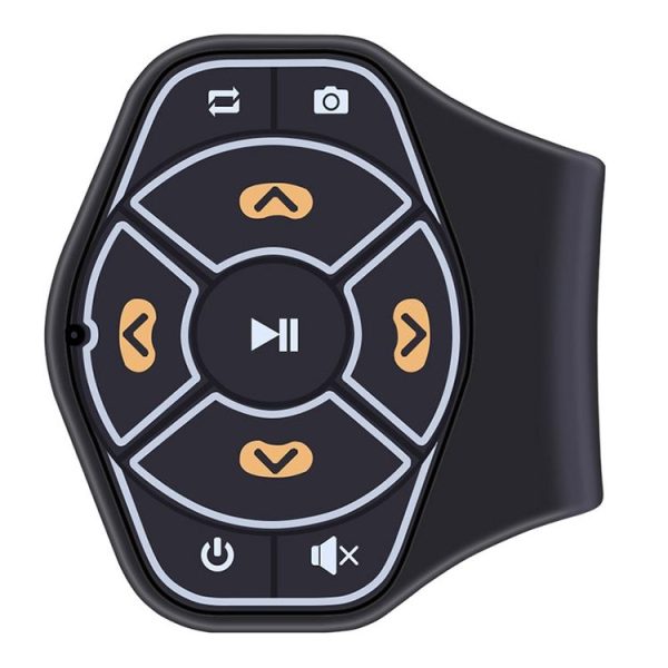 X09 Car Wireless Bluetooth Controller Mobile Phone Multimedia Multi-functional Steering Wheel Remote Controller - Image 3