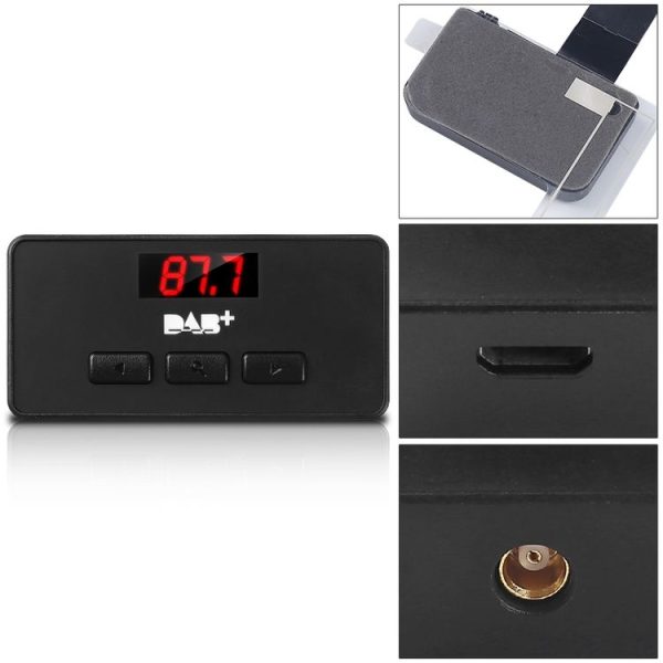 BT001 Car DAB European Digital Radio Bluetooth MP3 Player FM Transmitter - Image 3