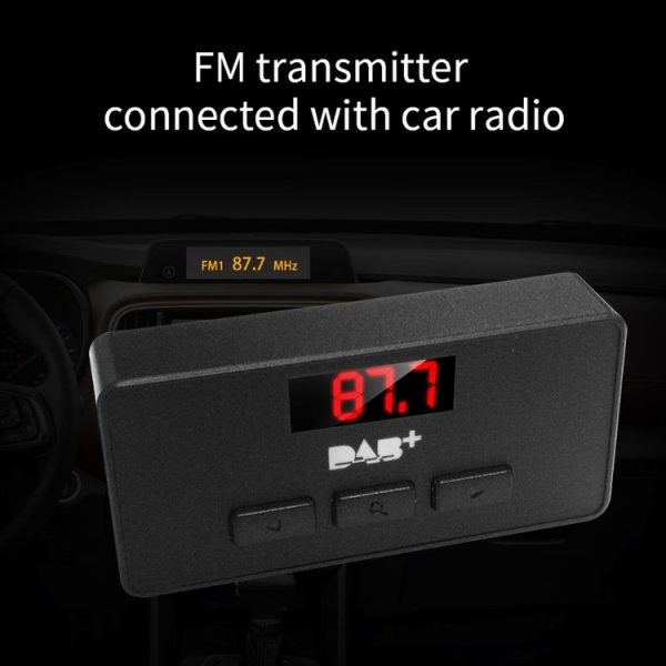 BT001 Car DAB European Digital Radio Bluetooth MP3 Player FM Transmitter - Image 6