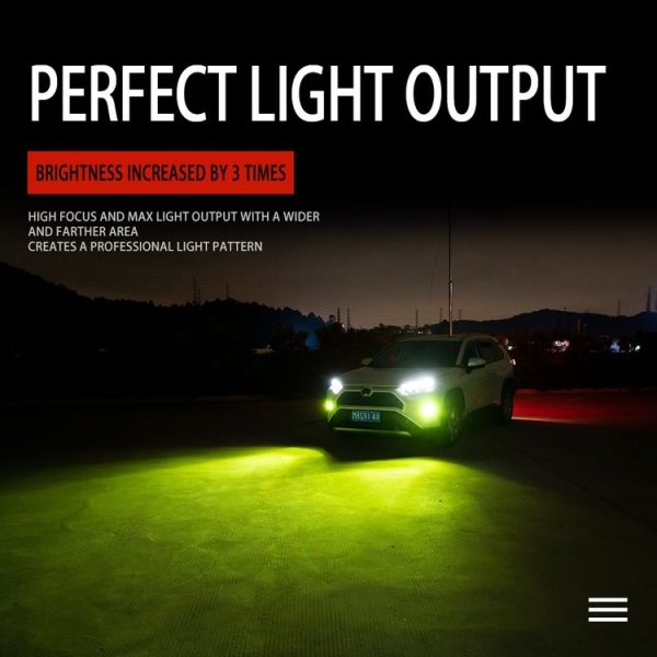 2 PCS EV19 9006 / HB4 DC9-30V 8W 3000LM IP68 Car Fog Lights (Lime Light) - Image 5