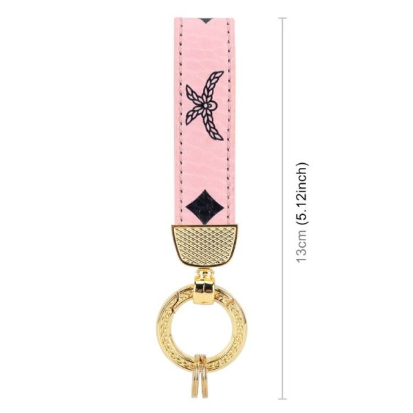 Car Leather + Metal Keychain - Image 2
